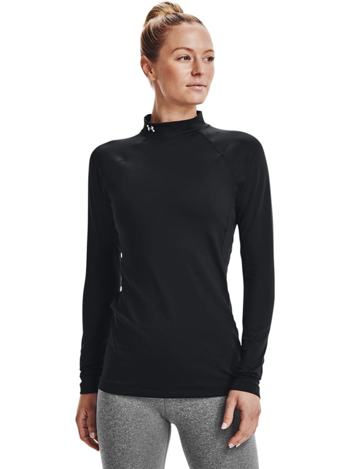 Functionele longsleeve "HeatGear Authentics" zwart