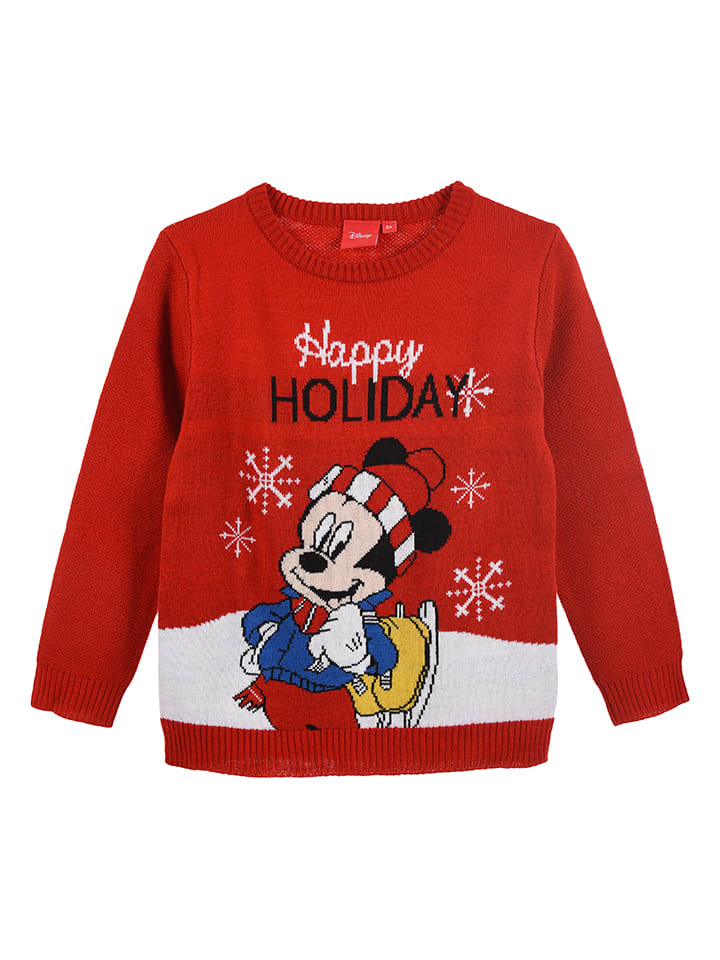 Disney Mickey Mouse Trui Mickey rood goedkoop kopen limango