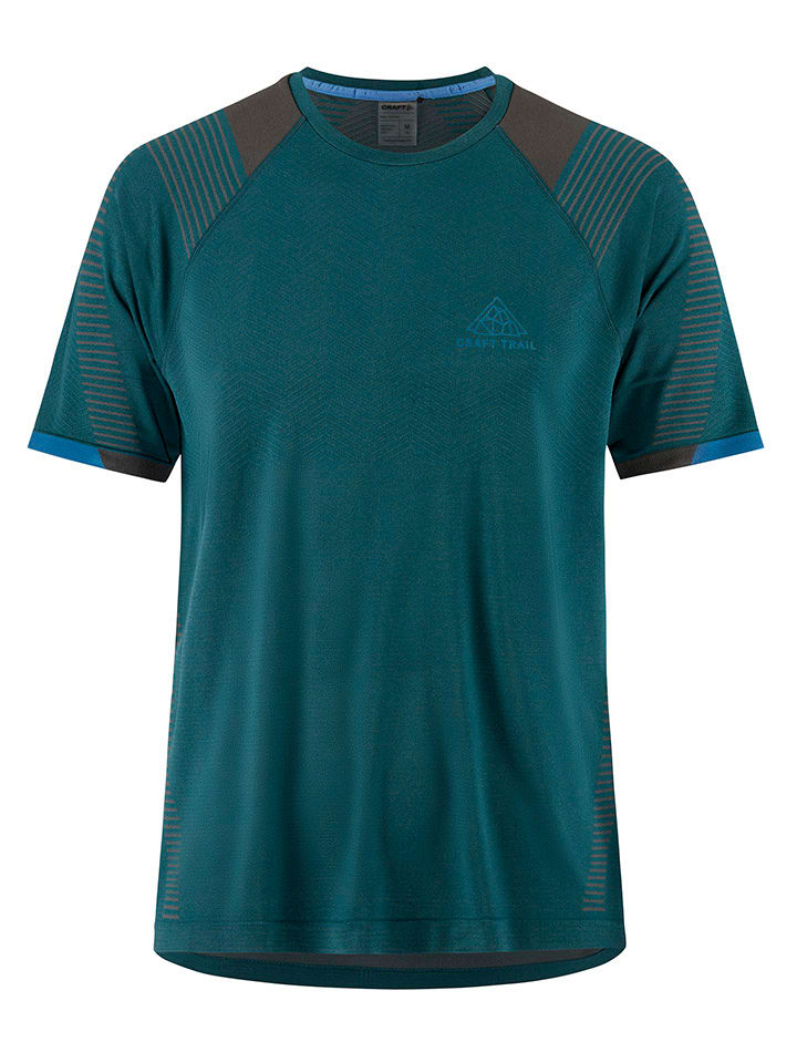 Trailrunningshirt "PRO Trail Fuseknit" in Blau