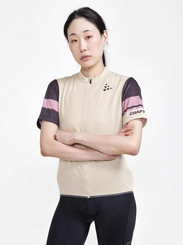 Fahrradtrikot "Core Endur" in Beige