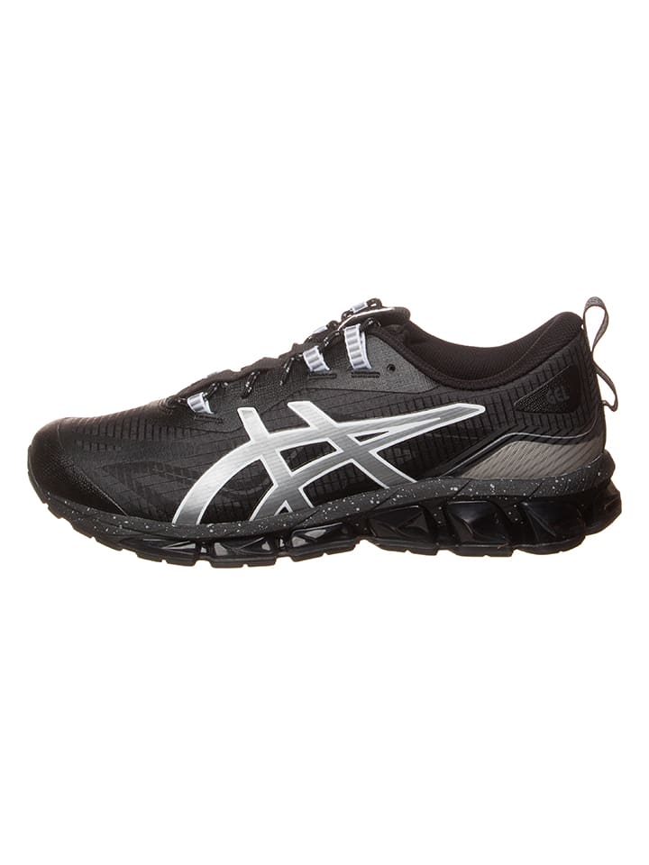 Asics zwart wit best sale