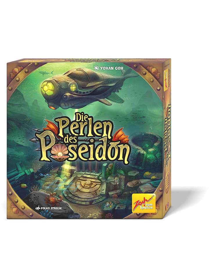 Brettspiel "Die Perlen des Poseidon" - ab 8 Jahren