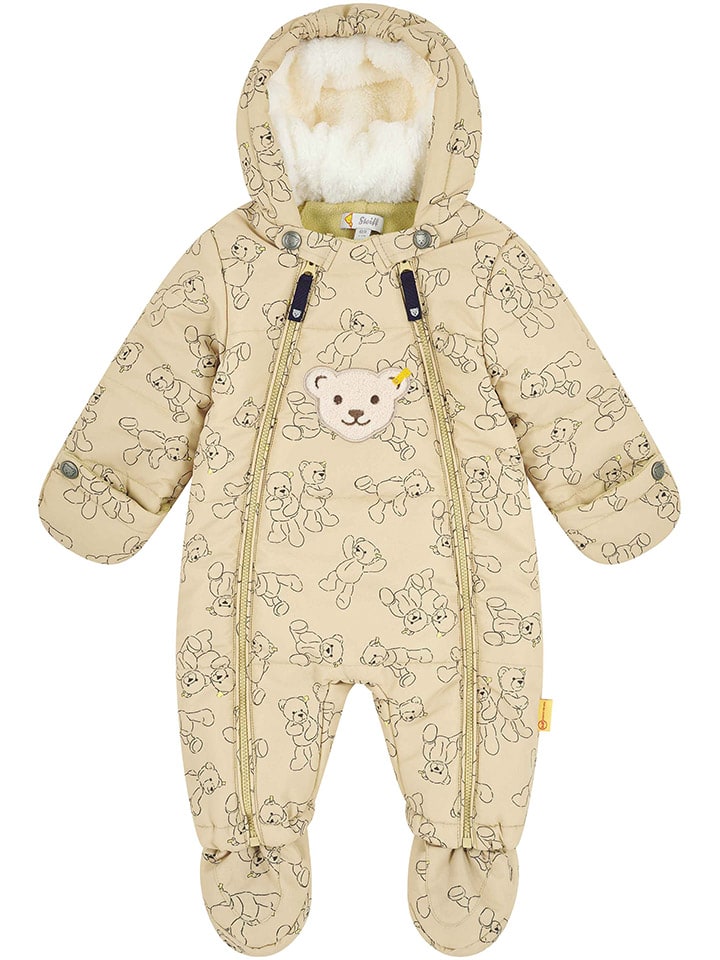 Schneeanzug in Beige