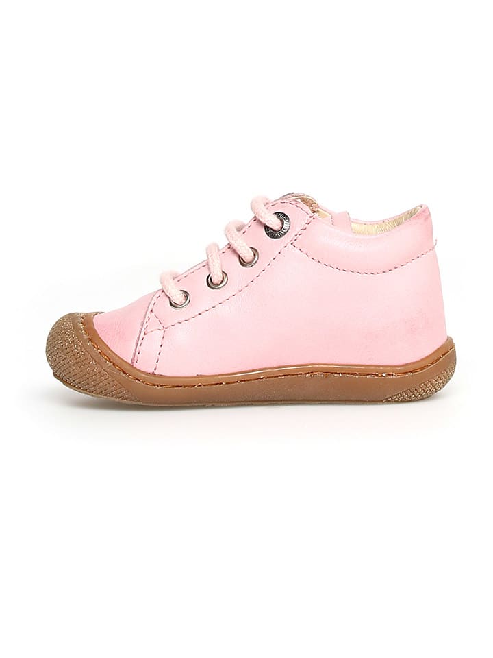 Leder-Lauflernschuhe "Cocoon" in Rosa