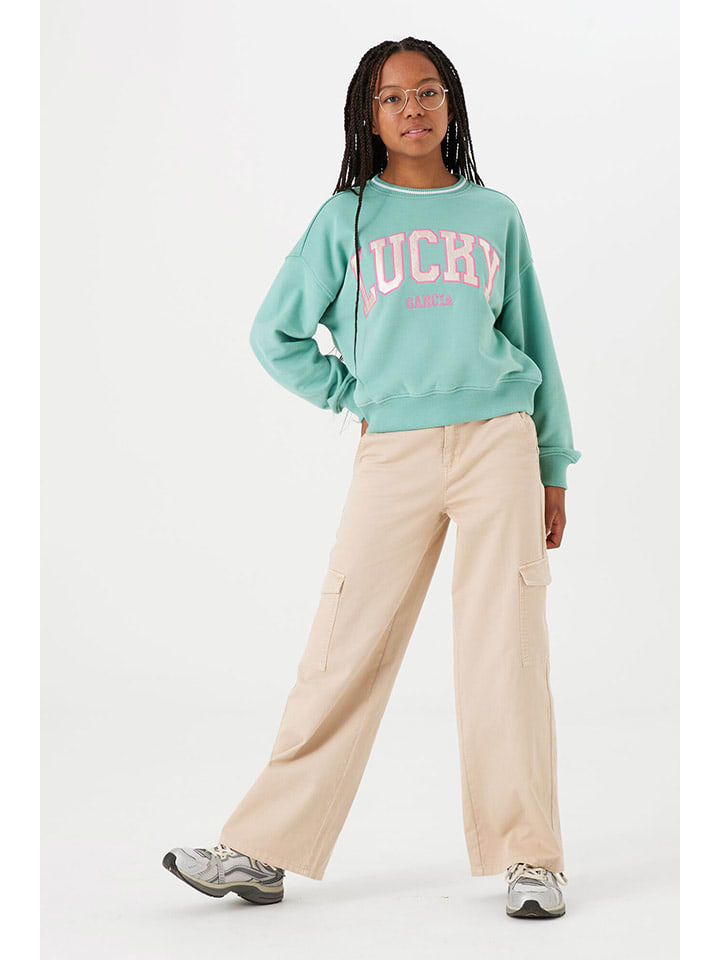 Cargohose in Beige