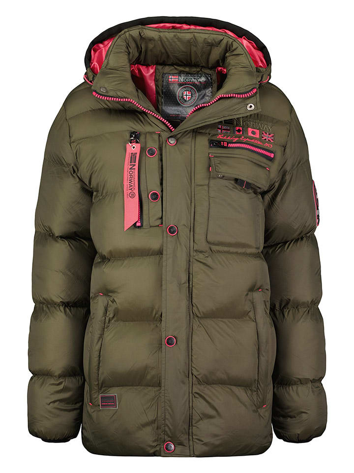 Kurtka pikowana "Citernier" w kolorze khaki