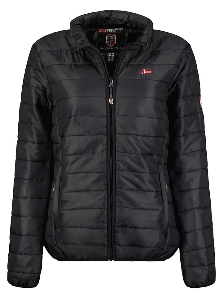 Geographical Norway Doorgestikte jas Atika bruin goedkoop kopen
