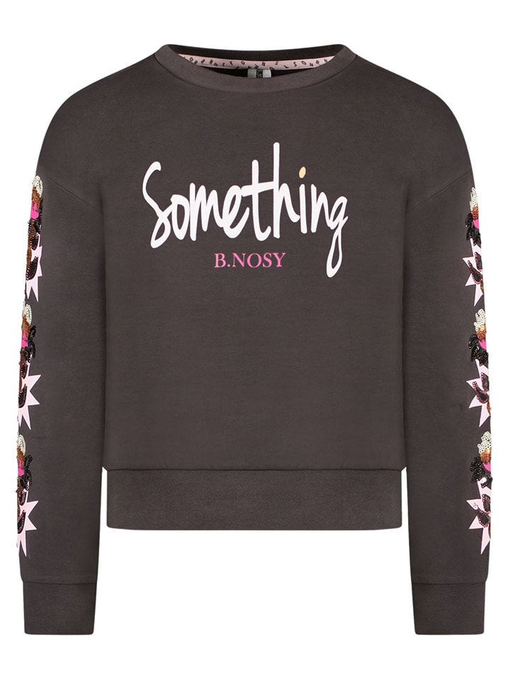 Sweatshirt in Braun