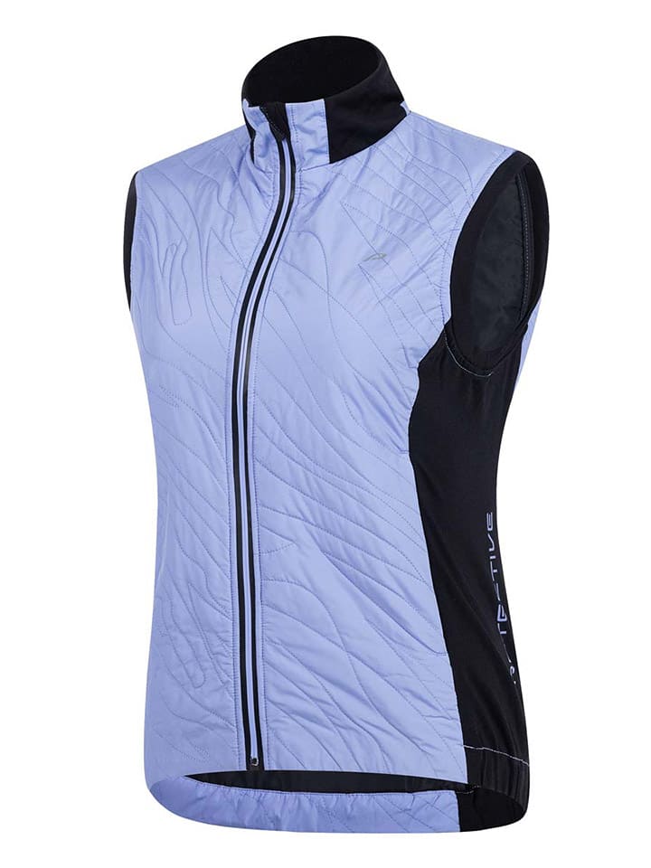 Hybride bodywarmer "Hunter" paars/zwart