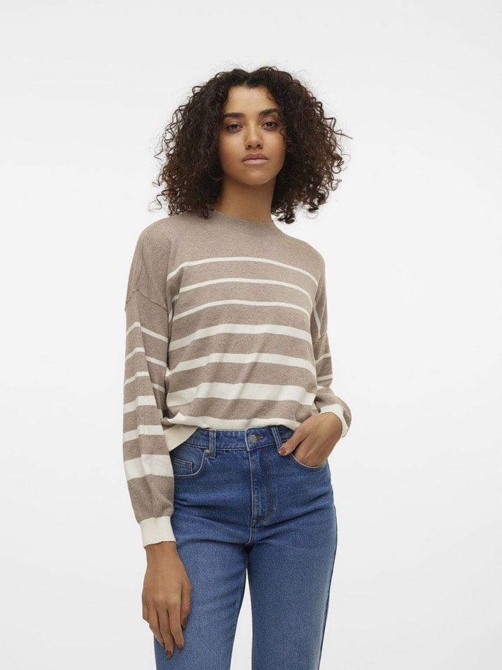 Vero Moda Trui beige goedkoop kopen limango