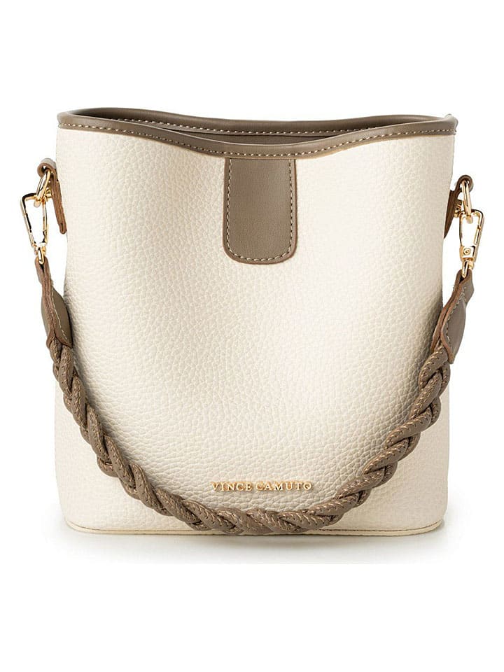 Handtas "Venice" beige/kaki - (B)18 x (H)20 x (D)10 cm