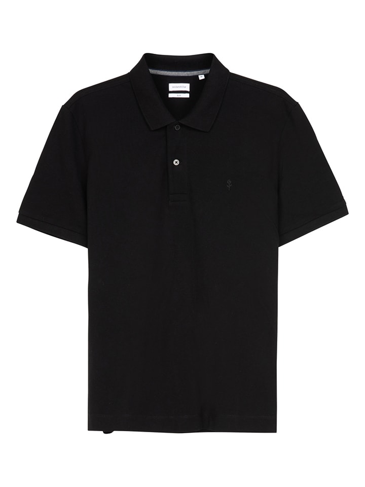 Poloshirt in Schwarz