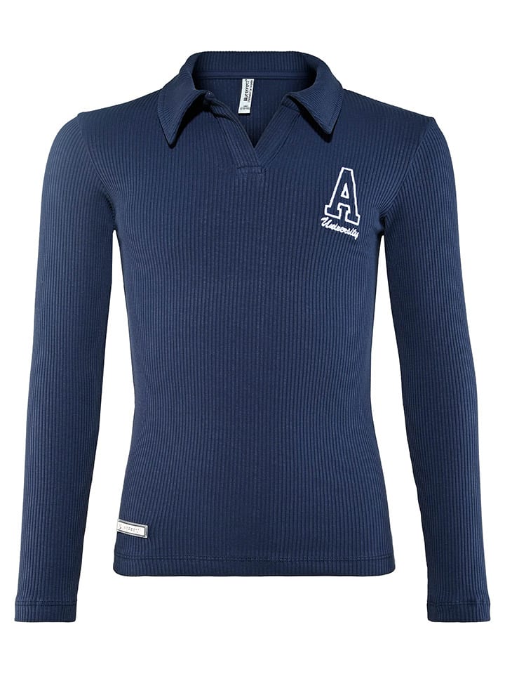 Poloshirt in Dunkelblau