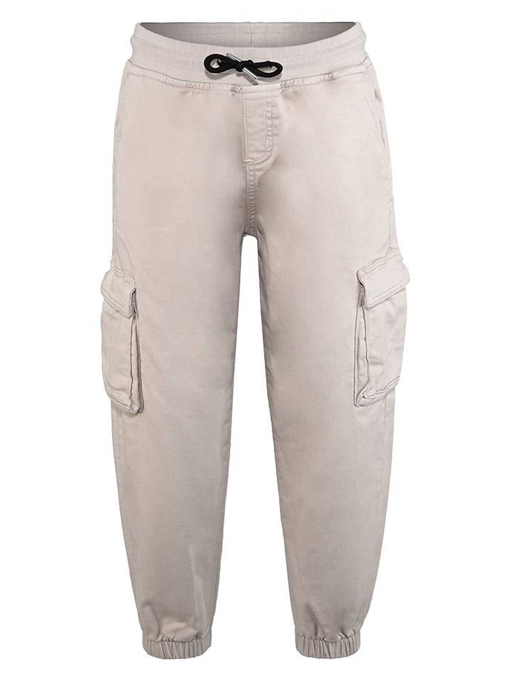 Cargohose in Creme