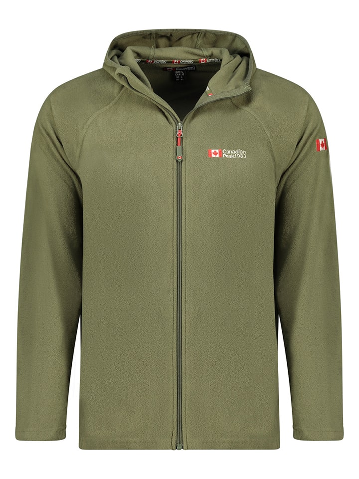 Groen fleece vest best sale