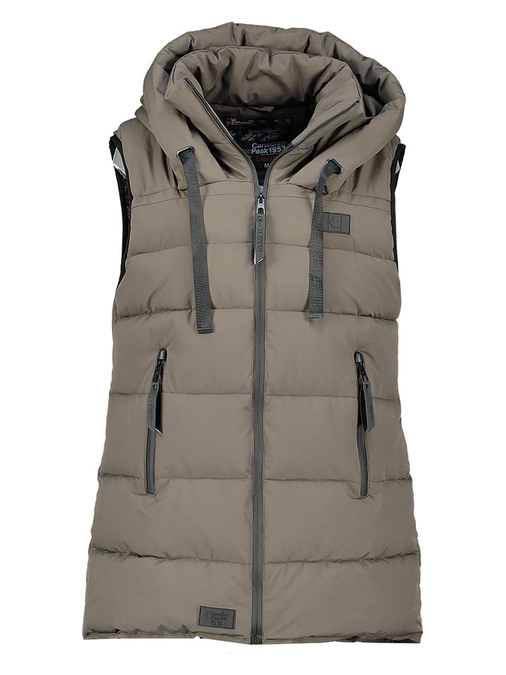 Kamizelka pikowana "Dolbeak" w kolorze khaki