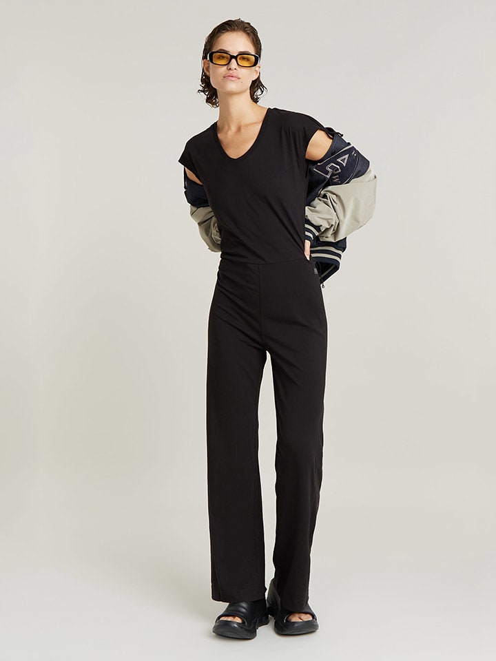 Black star jumpsuit sales