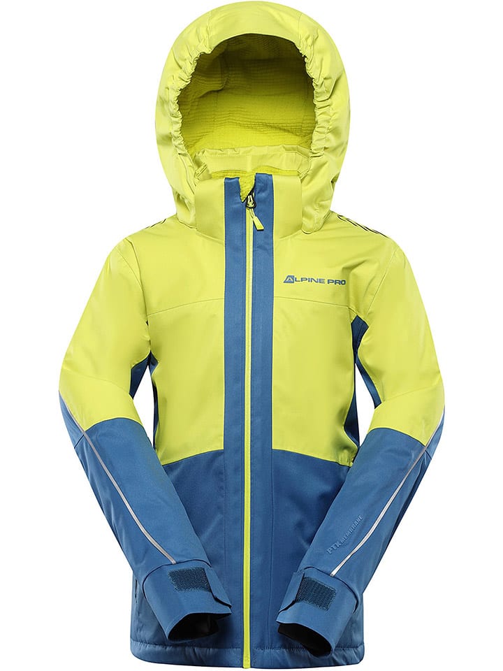 Ski-/ Snowboardjacke "Reamo" in Grün/ Blau