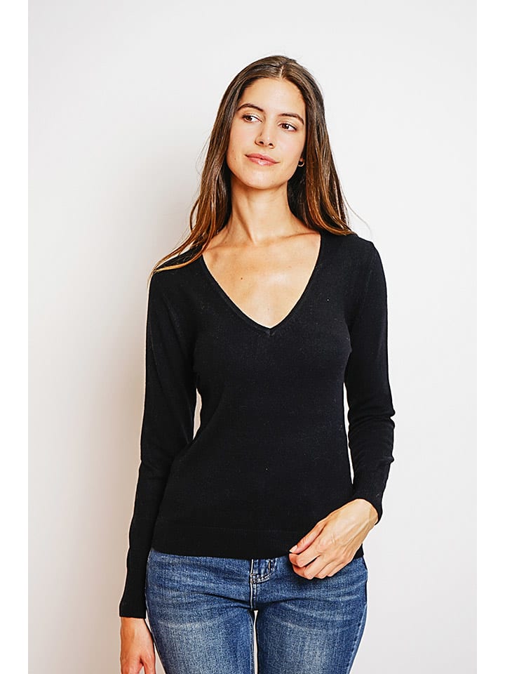 Sweter w kolorze czarnym