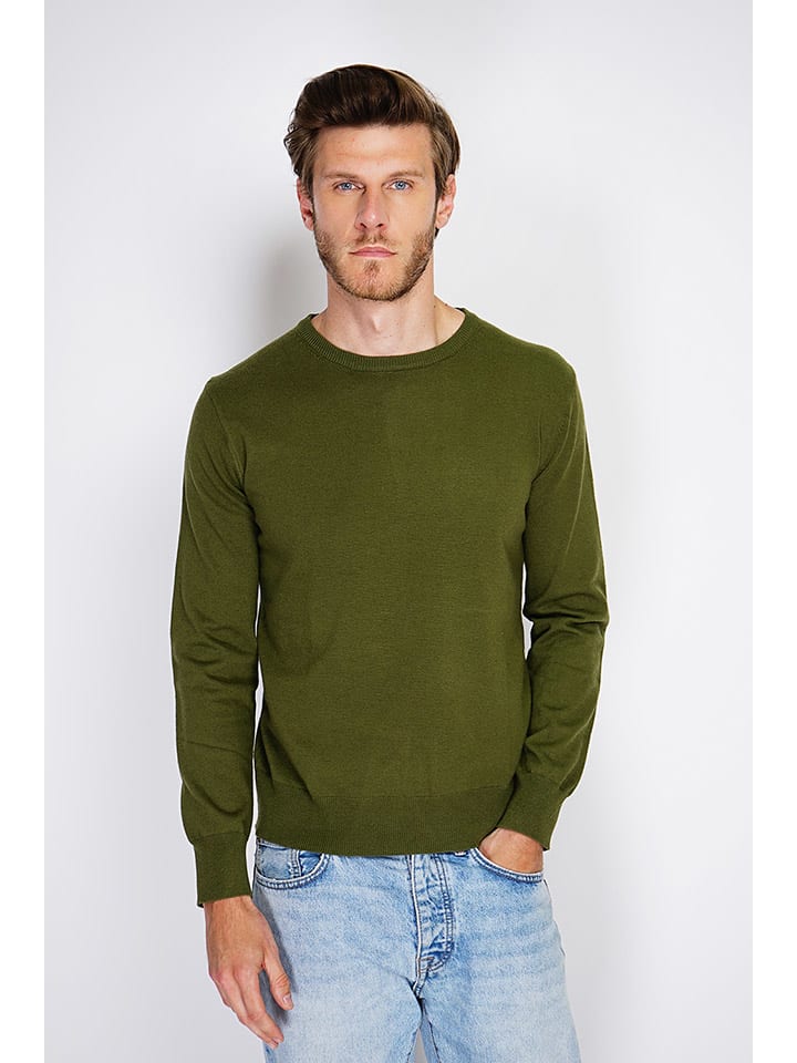 Pullover in Khaki