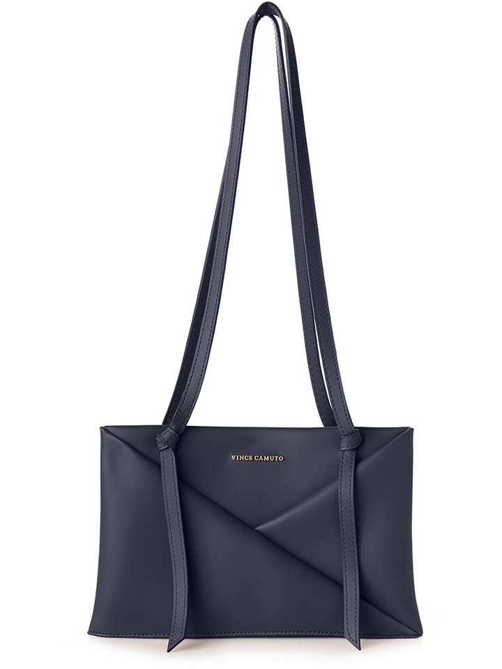 Schoudertas "Avellino" donkerblauw - (B)30 x (H)20 x (D)12 cm