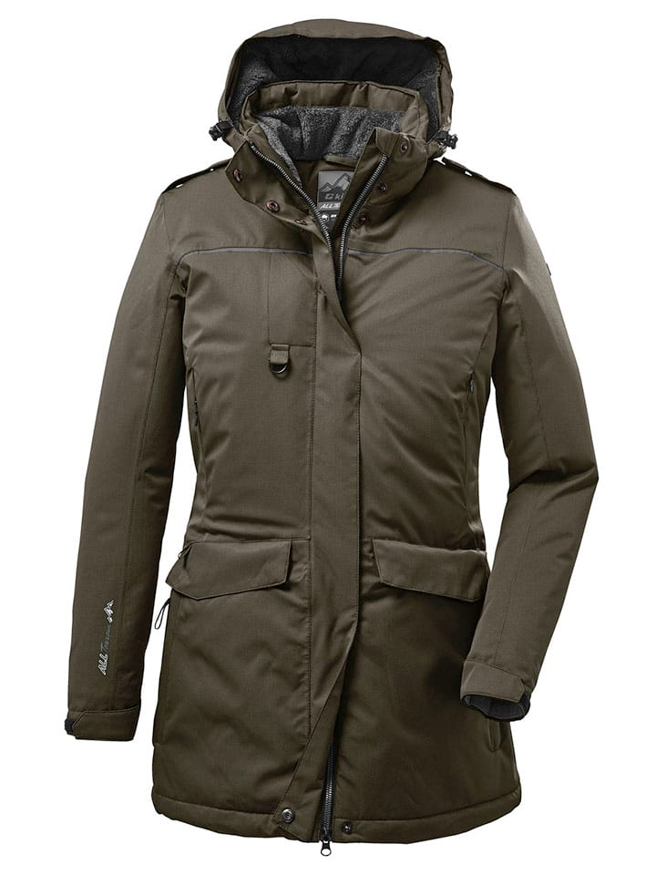 Funktionsparka "Ostfold" in Khaki