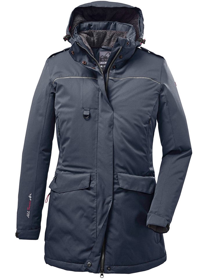 Parka funkcyjna "Ostfold" w kolorze granatowym