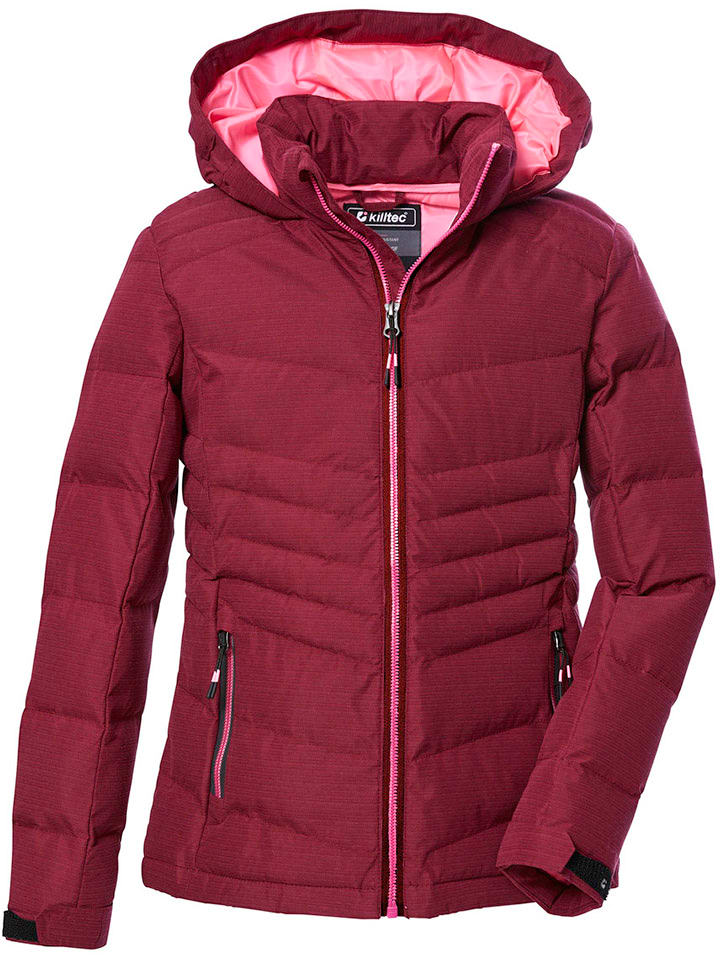 Steppjacke in Rot