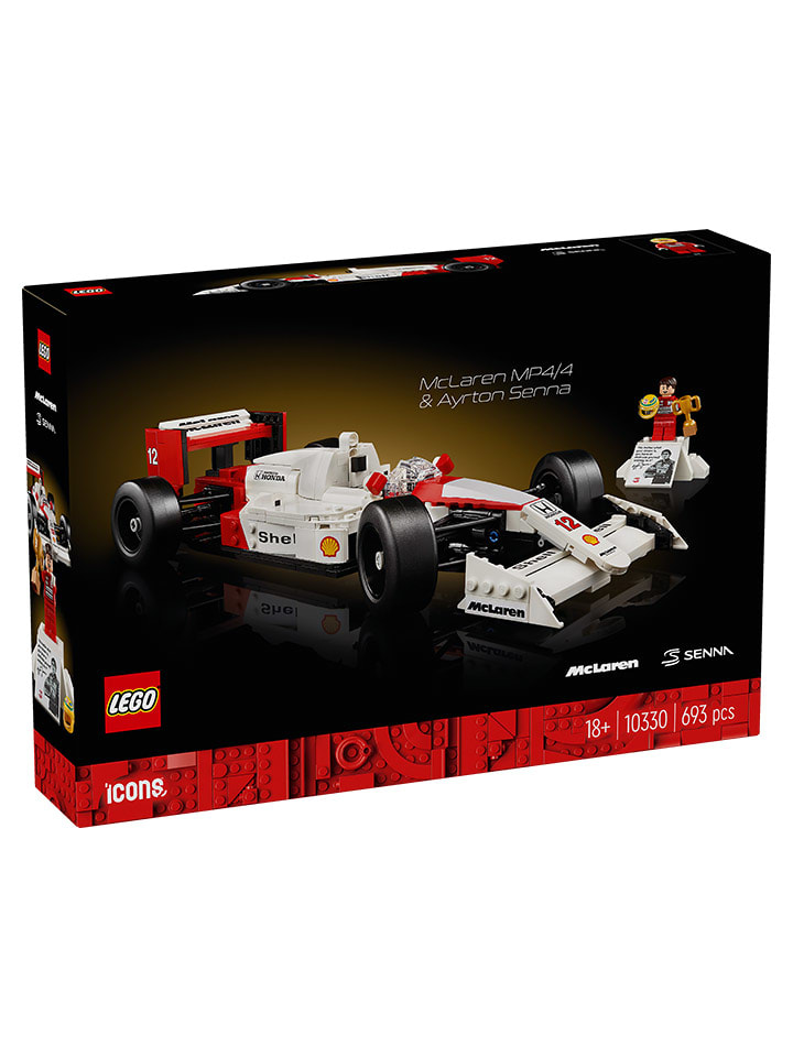 LEGO® Icons: McLaren MP4/4 & Ayrton Senna - 18+