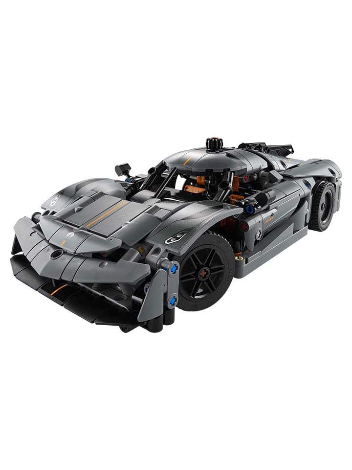 LEGO® Technic: Koenigsegg Jesko Absolut w kolorze szarym - 10+