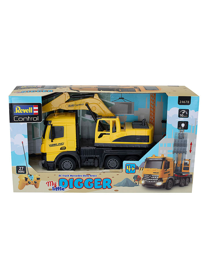 Samochód zdalnie sterowany "Mercedes-Benz Arocs - My little Digger" - 4+