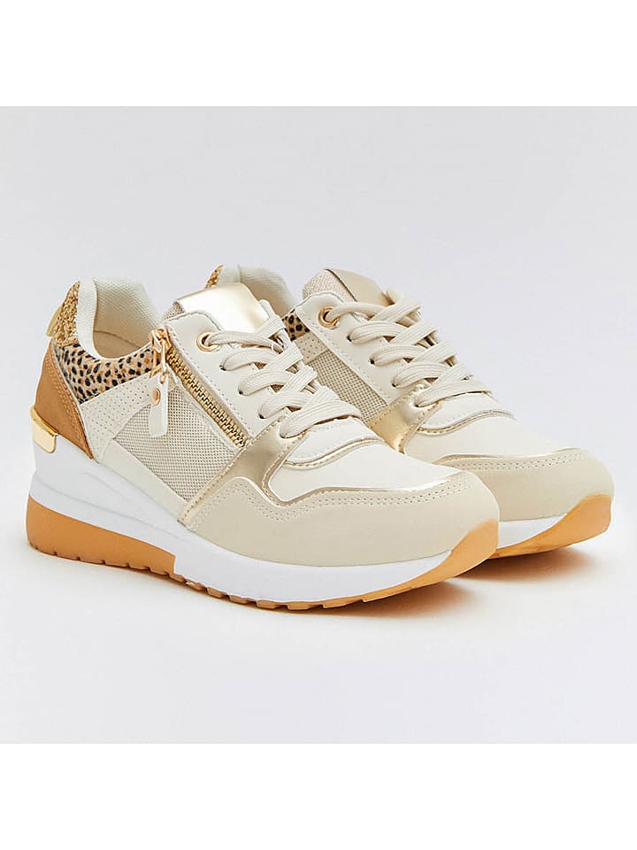 Sneakers femme beige top