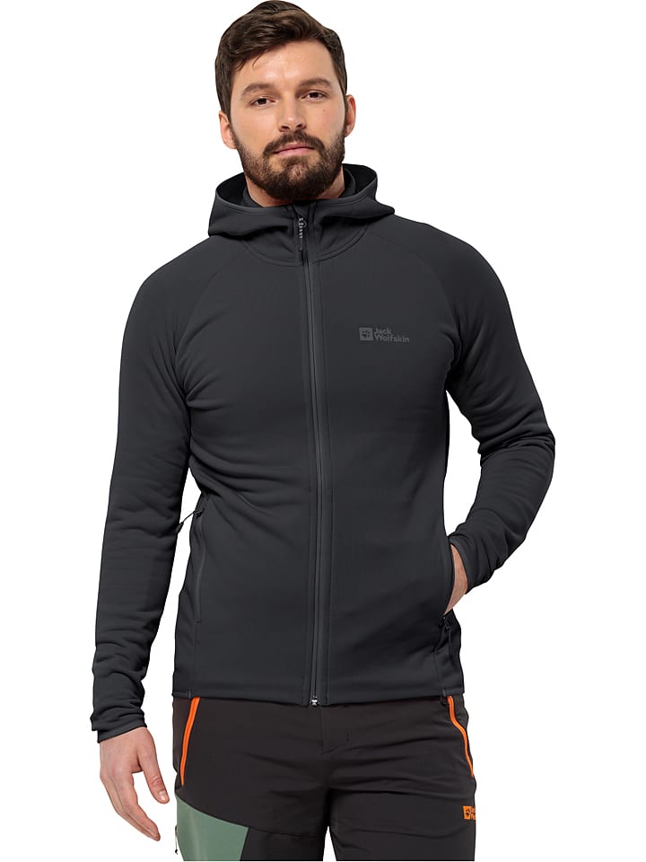 Fleecejacke "Baiselberg" in Schwarz