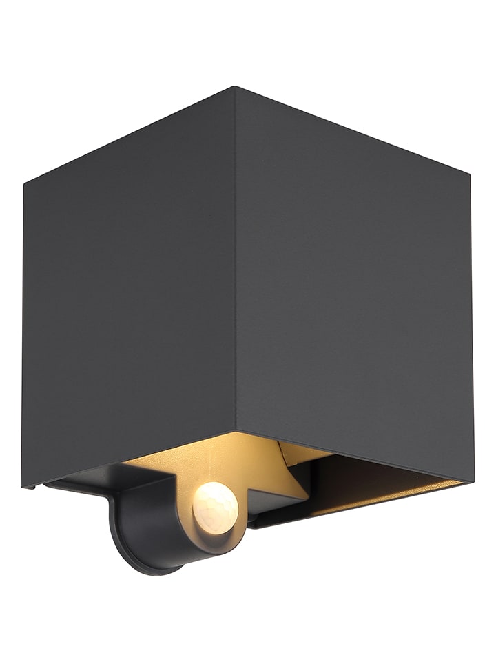 LED-Außenleuchte in Anthrazit - (B)10 x (H)12,5 cm