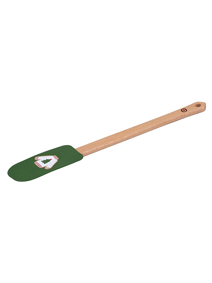 Szpatułka do ciasta w kolorze zielono-jasnobrązowym - 28 cm