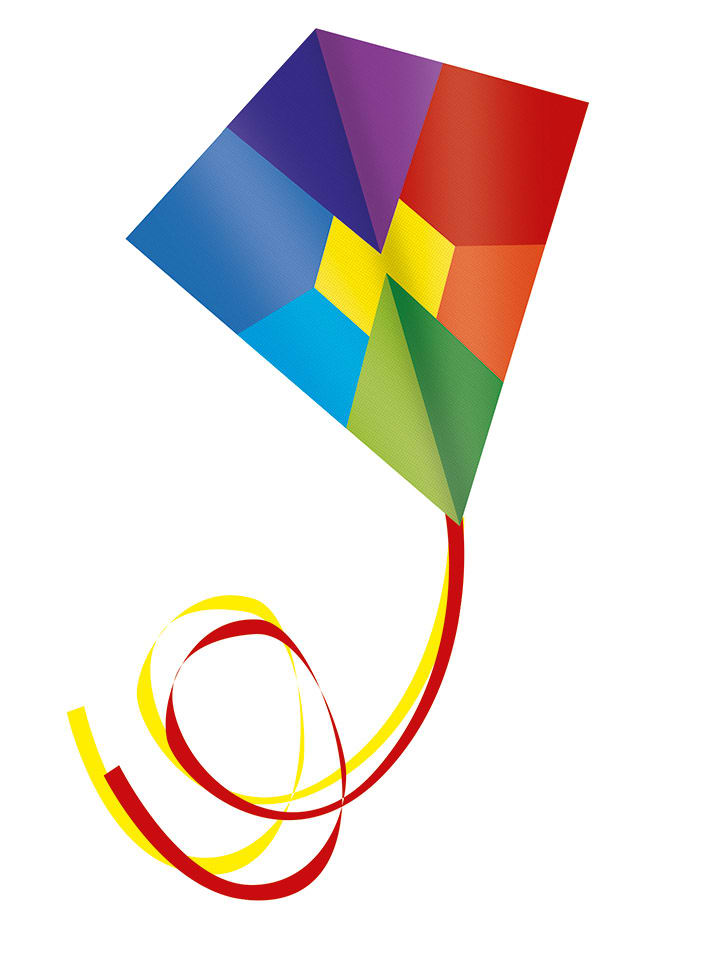 Drache "ZIRKON" - (L)124 x (B)152 cm