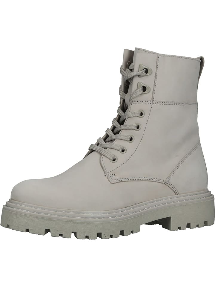 Boots Tamaris Stiefel Offwhite Tamaris Plateaustiefel Ivory Uni