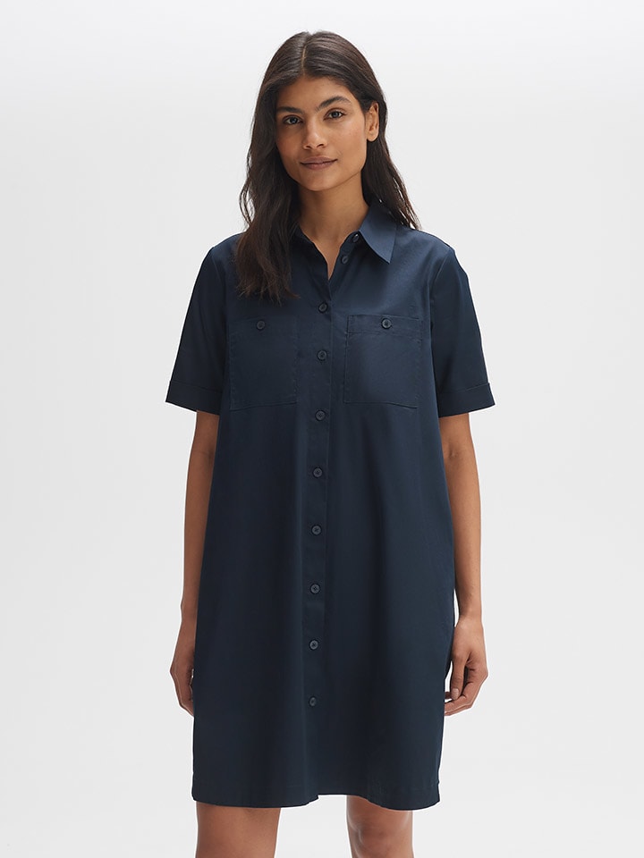 Kleid in Dunkelblau