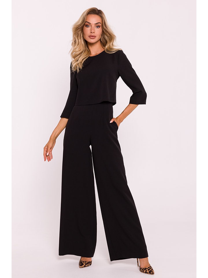 Jumpsuit in Schwarz