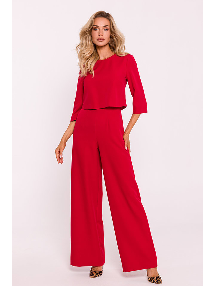 Jumpsuit rood
