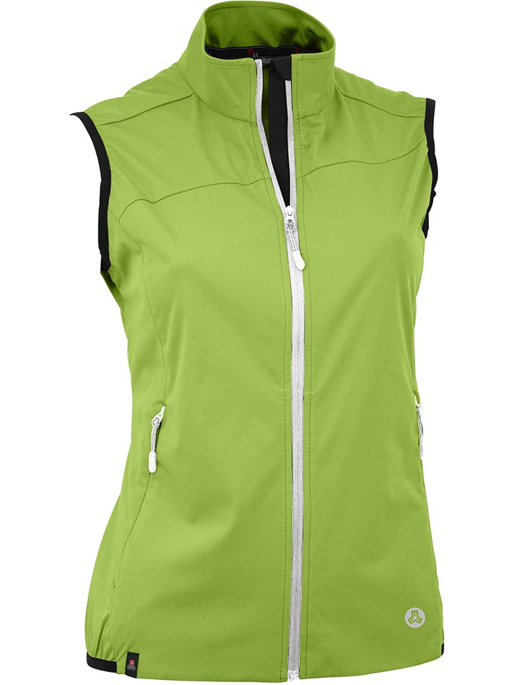 Softshellbodywarmer "Entschenkopf" groen