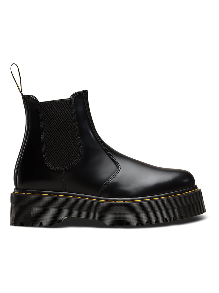 Leren chelseaboots zwart