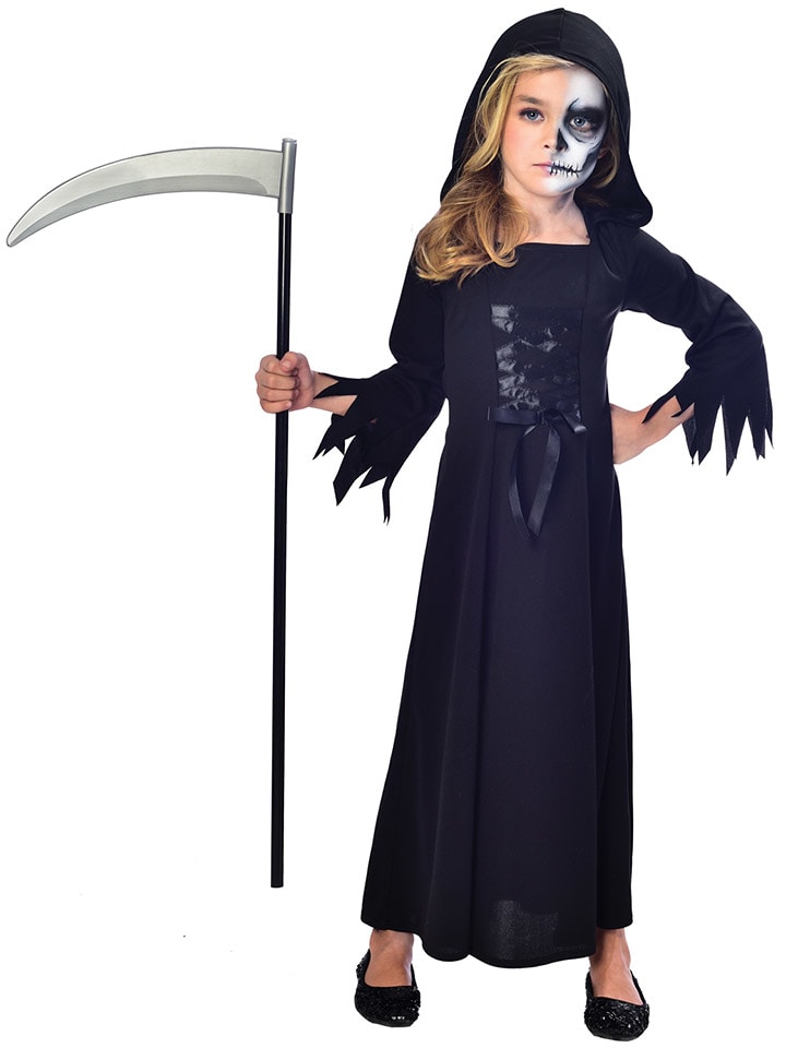 Kostümkleid "Grim Reaper" in Schwarz