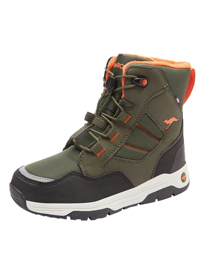 Kozaki zimowe "K-MJ North RTX" w kolorze khaki
