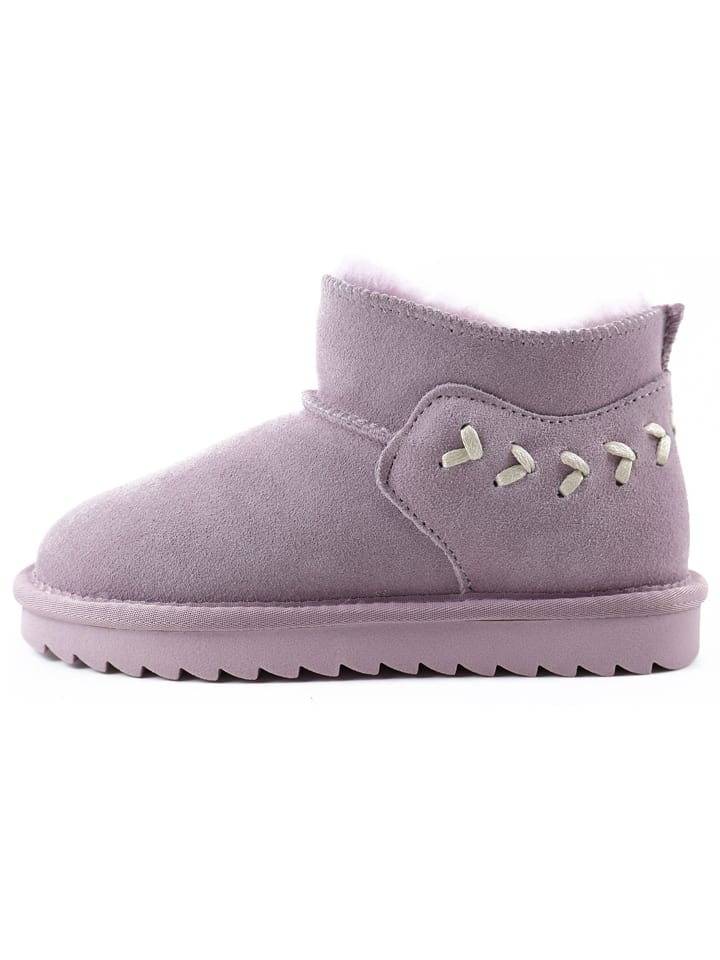 Winterboots in Lila
