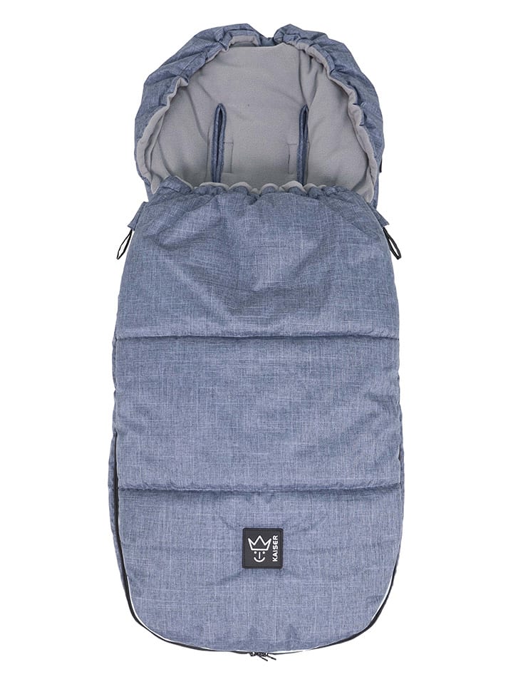 Thermo-voetenzak "Lukky" blauw - (L)105 x (B)45 cm