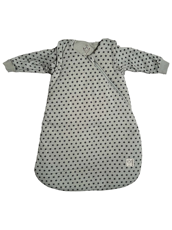 Ganzjahres-Schlafsack "Leo" in Grün/ Schwarz