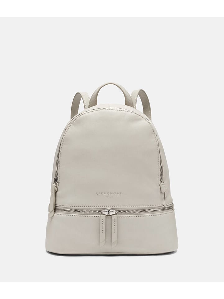 LIEBESKIND BERLIN Leren rugzak beige B 33 x H 38 x D 18 cm goedkoop kopen limango