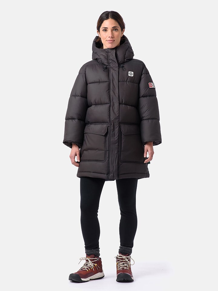 Steppmantel "Balena 400" in Schwarz