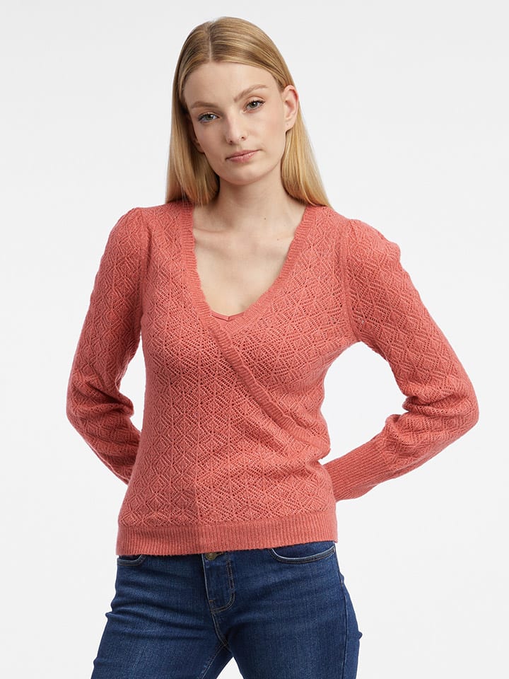Sweter w kolorze różowym